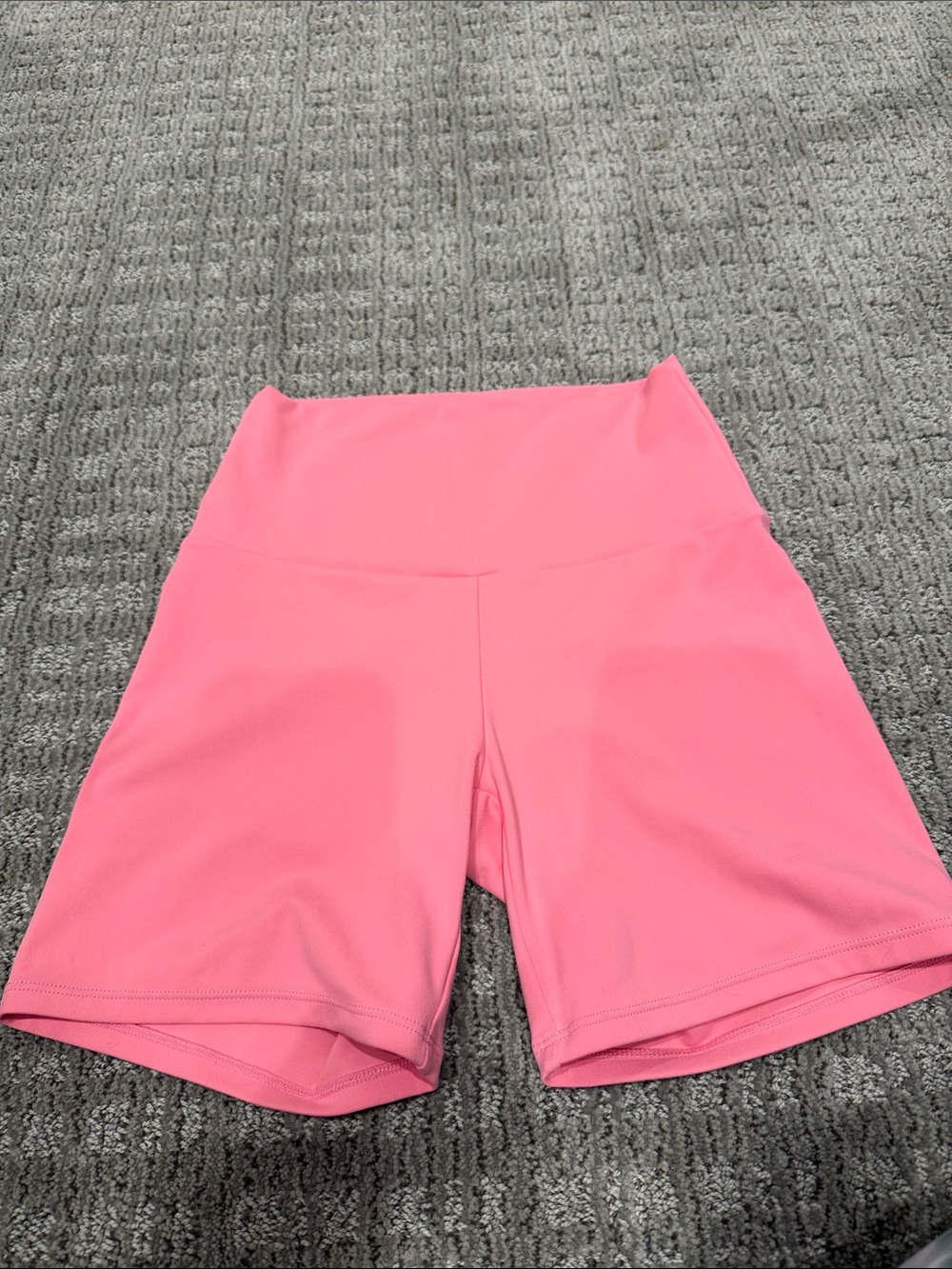 Kids High-Waist Pink Performance dance shorts